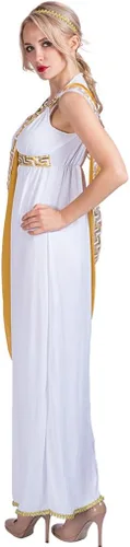 Vista 3 de EraSpooky Disfraz de diosa griega para mujer