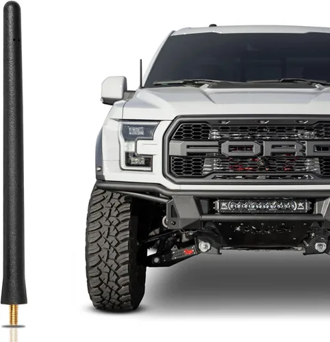 Vista 27 de KSaAuto Antena de repuesto para camioneta Ford, goma flexible de 13 pulgadas, color negro, se adapta a Ford F150 2009-2025, F250 F350 2017-2025
