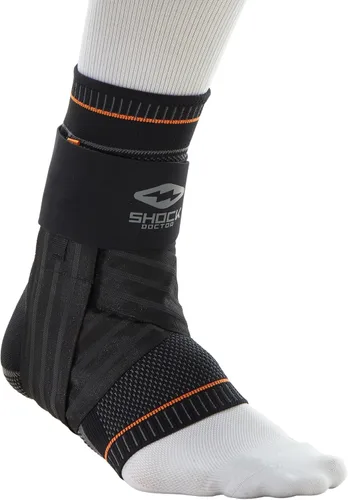 Vista 7 de Shock Doctor Rodillera de tobillo ultra de punto con tiras y soportes Figure 6