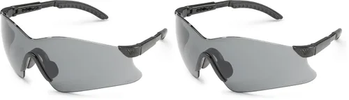 Vista 3 de Gateway Safety 14GB75 Hawk - Gafas de seguridad envolventes, lente ámbar, patilla negra