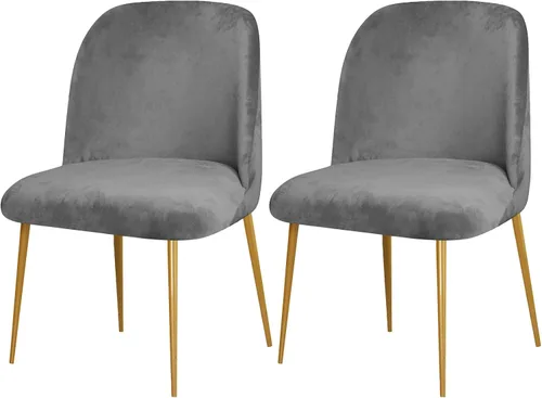 Vista 23 de Gollense Fundas de silla con respaldo curvado para comedor, fundas modernas de mediados de siglo, protector de asiento de silla semicírculo