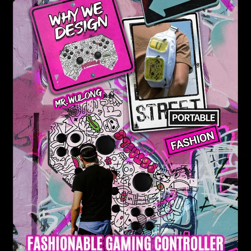Vista 4 de PB TAILS Switch Wireless Controller - Compact Game Controller for PC, Nintendo Switch, Windows, Steam - Offers Unbeatable Precision & Responsiveness