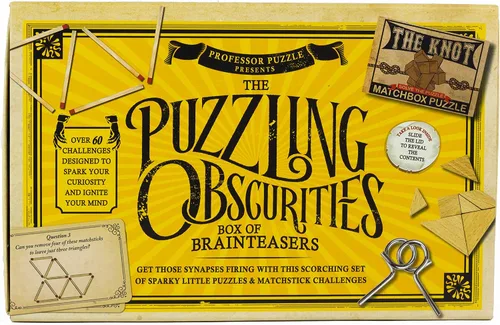 Vista 6 de La caja de obscurities de rompecabezas 10 rompecabezas de caja de cerillas y 50 desafíos