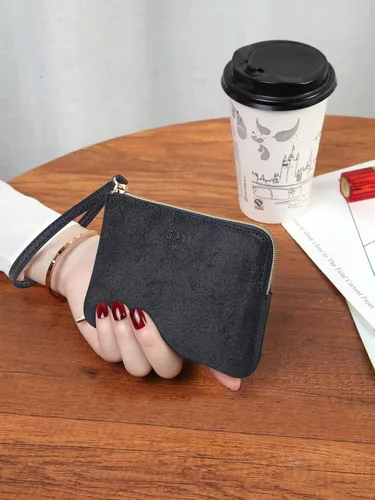 Vista 6 de Bolso de mano de cuero genuino de 4.5 x 6.5 para mujer, bolso de mano de noche