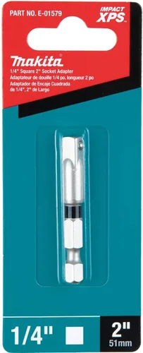 Vista 6 de Makita E-01579 Impact XPS™ Adaptador de enchufe cuadrado de 2 pulgadas de 1/4
