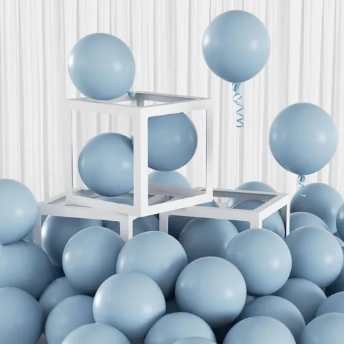 Vista 12 de 100 globos negros pequeños de 5 pulgadas