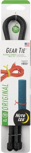 Vista 9 de Nite IZE Gear Tie Original Paquete de 2 Fabricado en EE.UU