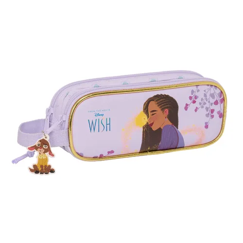Vista 2 de Portatodo Doble Wish Lila 21 x 8 x 6 cm