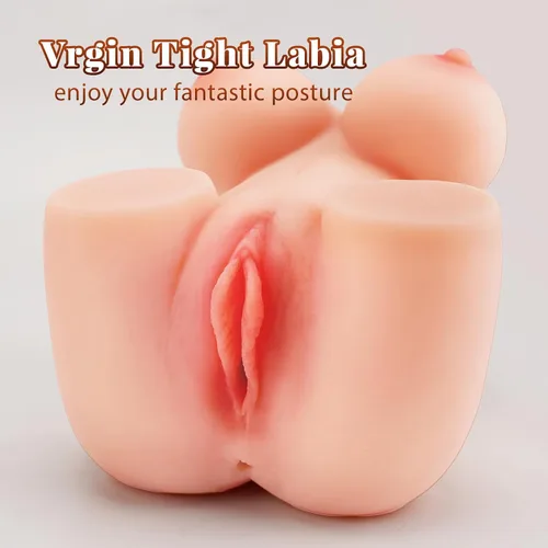 Vista 2 de Juguetes sexuales para hombres, muñeca sexual, juguete sexual masculino con pechos grandes y culo ultra suave, muñecas sexuales realistas