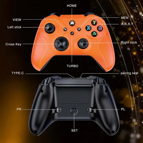 Vista 7 de Gamrombo Control inalámbrico compatible con Xbox oneXbox One SXbox One XXbox Series XXbox Series SAndroidiOSPC, control remoto