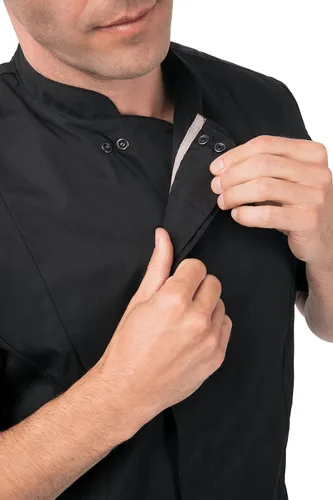 Vista 4 de Chef Works Abrigo de chef Bristol Signature Series para hombre