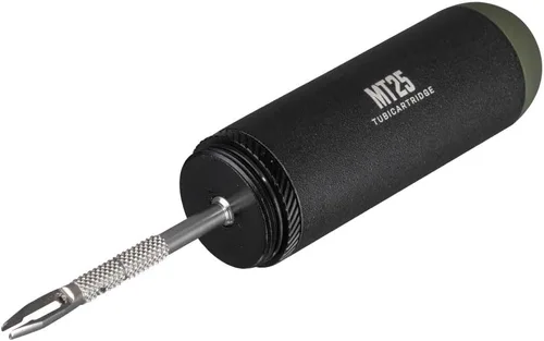 Vista 3 de Topeak Tubi Cartucho MT25 - Cápsula de reparación sin cámara de neumáticos de bicicleta MTB compacta con escariador, herramienta de enchufe