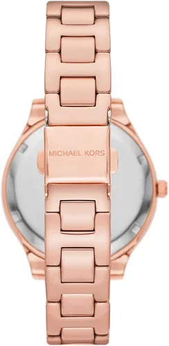 Vista 6 de Michael Kors Reloj de cuarzo Liliane para mujer con correa de acero inoxidable