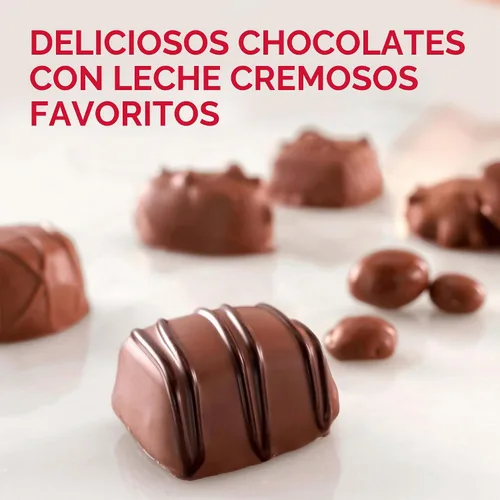 Vista 5 de Russell Stover Surtido de chocolate con leche caja de Bowline