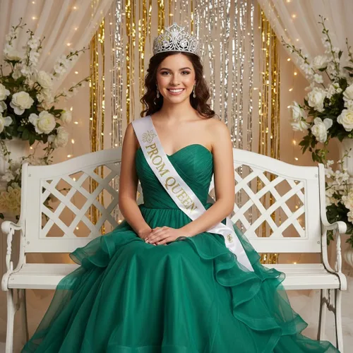 Vista 3 de Corona de flor de Lis con piel sintética y tiara reina Elsa Royalty Set