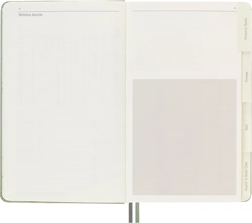 Vista 6 de Recetario Moleskine Passion, cuaderno para recetas, tapa dura, grande, de 5" x 8.25", rojo escarlata, 400 páginas