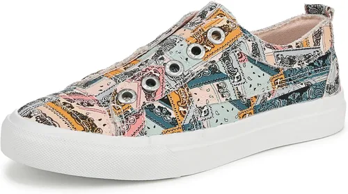Vista 63 de Blowfish Malibu Maxine Zapatilla de deporte para mujer Ahi Tuna Smoked - Lienzo de 16 onzas