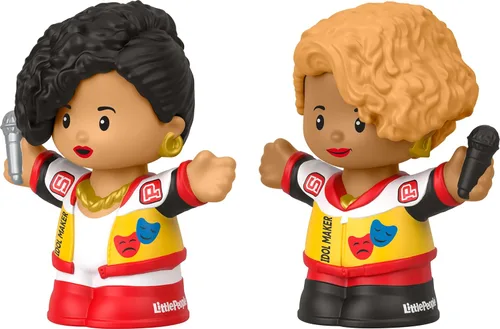 Vista 4 de Little People Collector Salt-N-Pepa - Juego de edición especial para adultos y fanáticos del hip hop, figuras de Cheryl James y Sandra Denton