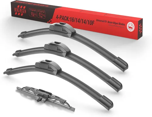 Vista 48 de BERG REGEN Escobillas limpiaparabrisas de 15"+15" con escobilla trasera de 13" - Juego de repuesto automotriz para Jeep Wrangler JK 2008 2009 2010
