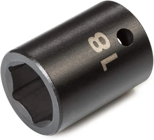 Vista 9 de TEKTON SID23109 Dado de impacto profundo de 6 puntos de 23/64 pulgada (9 mm) impulsor de 1/2 pulgada