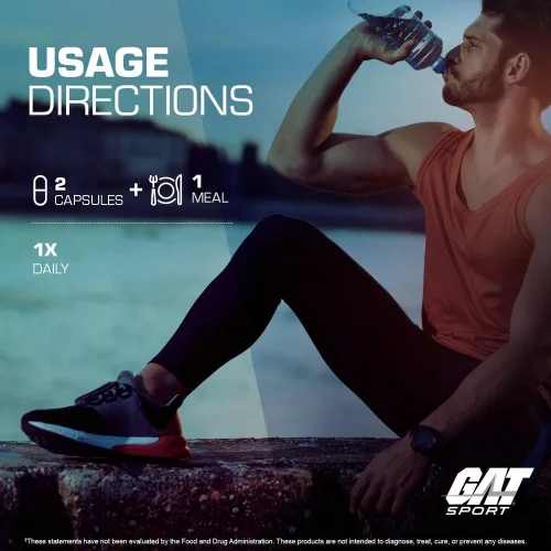 Vista 4 de GAT SPORT Tabletas multivitamínicas premium para hombres Multi + Test (60 unidades)