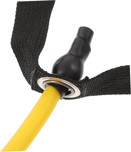 Vista 9 de Sosoport Bandas de resistencia con mango, cuerda de tracción elástica, cuerda de tracción, ejercicios de banda elástica, bandas de entrenamiento