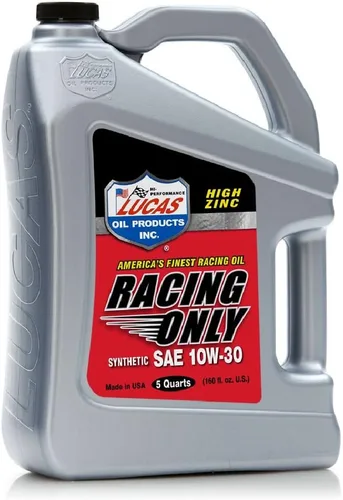 Vista 4 de Lucas Oil Aceite de motor de carreras SAE 10W-30, 1 cuarto de galón (paquete de 1)
