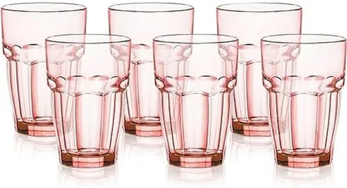 Vista 9 de Bormioli Rocco Rock Bar - Juego de 6 vasos de postre para helados, batidos o batidos, 12.5 onzas, transparente