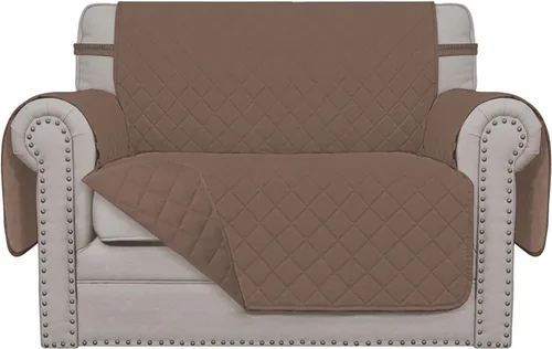 Vista 274 de Easy-Going - Funda reversible para sofá, resistente al agua, con varillas de espuma y correas elásticas, protector de muebles para mascotas y perros