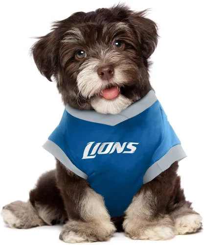 Vista 4 de Littlearth NFL Detroit Lions Pet Performance T-Shirt