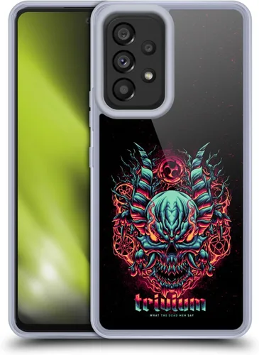 Vista 12 de Head Case Designs Officially Licensed Trivium Big Dragon Graphics Gel Case [Military Grade Protection] Compatible with Samsung Galaxy A53 5G (2022)