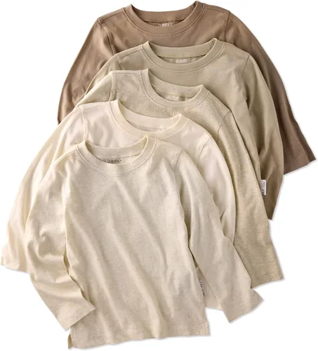 Vista 9 de Butterblu London Long Sleeve T-Shirts, Multipack, 100% Organic Cotton Tees Terra