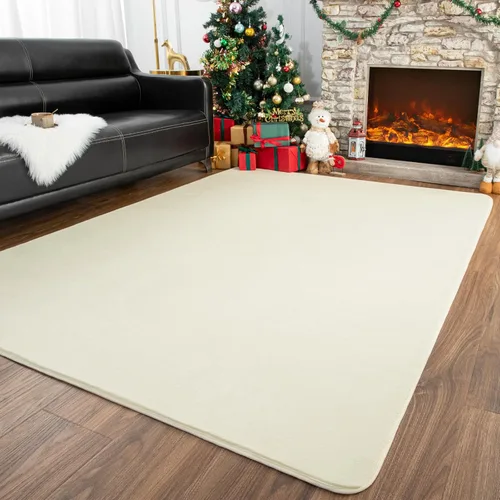Vista 7 de Przemy Alfombras negras lavables para dormitorio, sala de estar, alfombra de pasillo de 2 x 6 pies, alfombra de interior de espuma viscoelástica