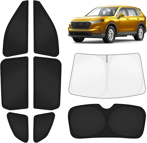 Vista 220 de KUST - Parasol plegable para parabrisas para BMW X1 E84, accesorios 2011 2012 2013 2014 2015, protector de visera de sol ajustable que bloquea