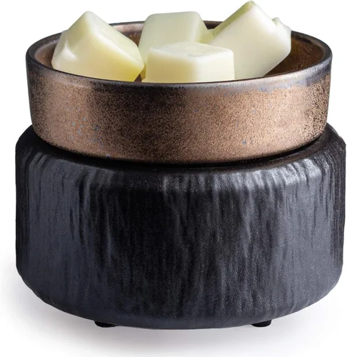 Vista 8 de Candle Warmers ETC Beach Glass - Calentador de fragancia 2 en 1