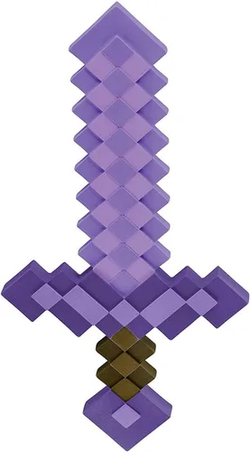 Vista 9 de Minecraft - Accesorio de disfraz de espada de diamante de Minecraft Azul