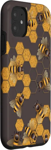 Vista 3 de iPhone 11 Save The Bees Bee Lover - Estuche de regalo para apicultura
