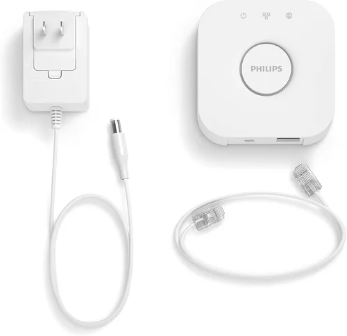 Vista 7 de Philips Hue Puente inteligente (Modelo Antiguo, compatible con Amazon Alexa, Apple HomeKit y Google Assistant).