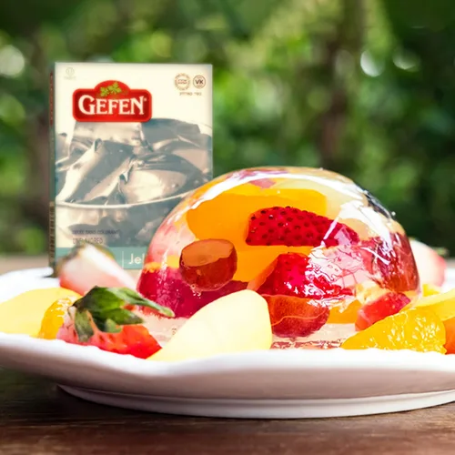 Vista 2 de Gefen Gelatina transparente sin sabor, 3 oz (1 paquete)
