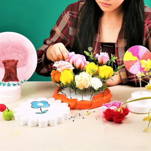 Vista 7 de FFchuanhe Círculos de espuma de 8 pulgadas para manualidades de espuma