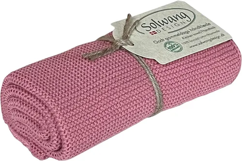 Vista 19 de Solwang 100% algodón orgánico certificado fabricado en la India Toalla de cocina/mano de diseño danés (verde ártico orgánico)