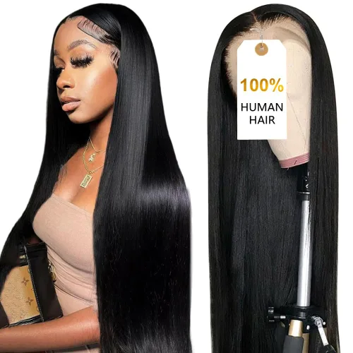 Vista 10 de CUTE BEIN Pelucas de cabello humano con encaje frontal HD de 13 x 6 pulgadas de densidad 250, [2 años de vida útil, 9.12 onzas], pelucas de cabello