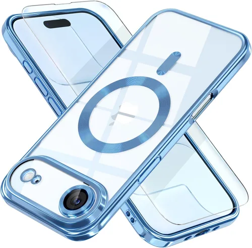 Vista 52 de Misea Funda magnética para iPhone 14 compatible con MagSafe [nunca amarillenta] [protección contra caídas de grado militar] protector completo