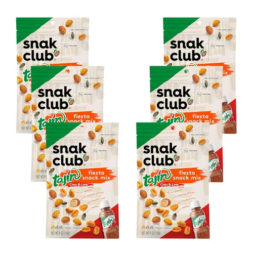 Vista 8 de Snak Club Tajin Fiesta Snack Mix, bolsas de 2.25 onzas (paquete de 12)