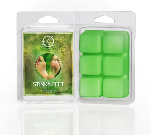 Vista 2 de Stinky Feet 3oz Wax Melts Smelly Scented Wax Warmer Melt Gifts Pranks