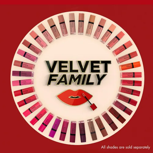 Vista 4 de Bourjois Edición Rouge Velvet Barra De Labios 20 Días Amapola