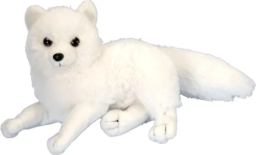 Vista 4 de Wild Republic Arctic Fox - Peluche de peluche, regalo para niños, de 8 pulgadas, multicolor