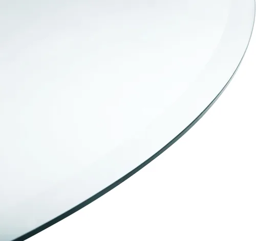 Vista 3 de Coaster Glass Tops - Mesa contemporánea de 48 pulgadas, transparente CB48RD
