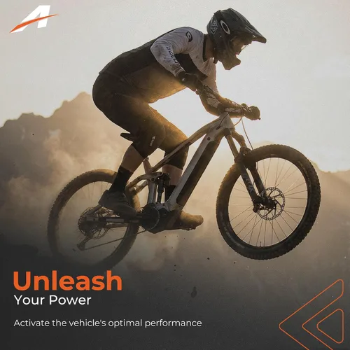 Vista 4 de Caja de control de velocidad 3.0 compatible con E-Bike Bosch Motors 2017-2025 con extractor de manivela