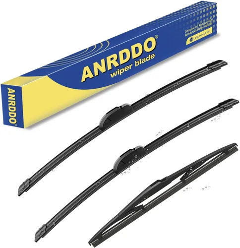 Vista 9 de ANRDDO Repuesto de limpiaparabrisas para limpiaparabrisas Jeep Wrangler